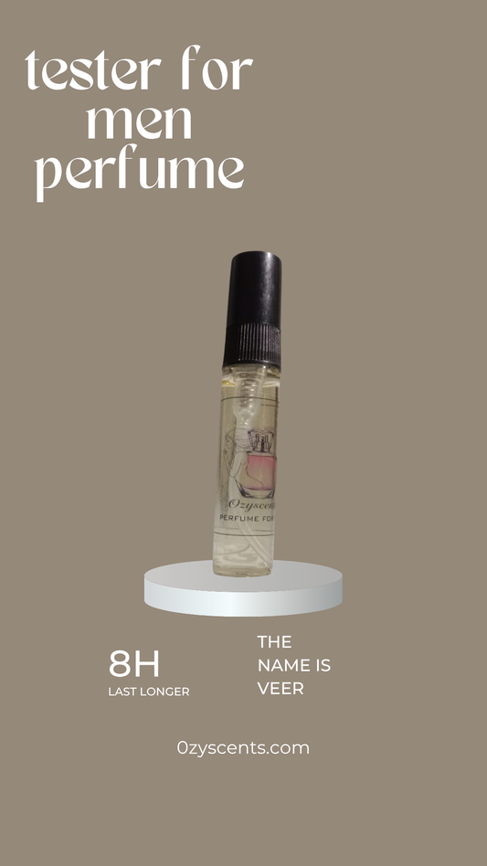 VEER tester for men perfume